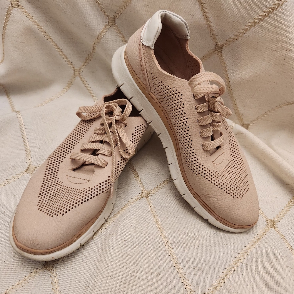 Vionic Joey Sneakers Women's Size 6 Dusty Pink‎ Athletic Walking Comfort GUC